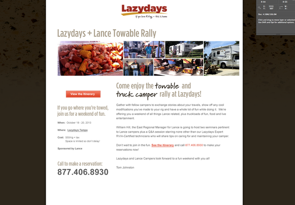 LazyDaysRally